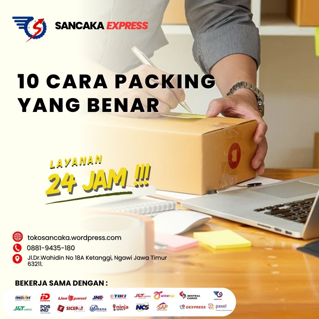 10 CARA PACKING PAKET