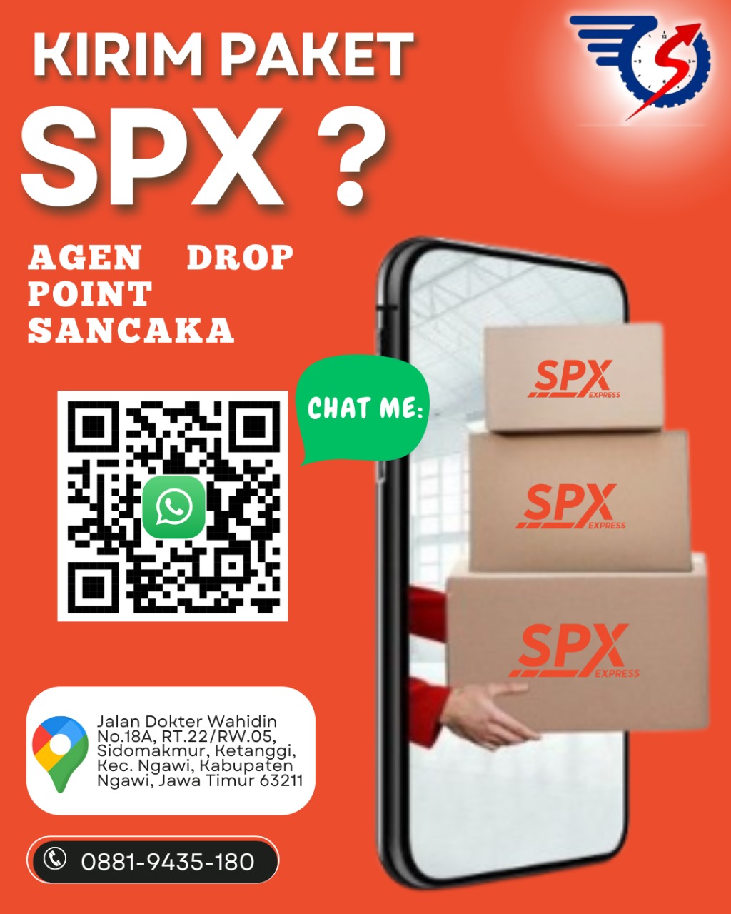 Agen Drop Point SPX Ngawi Kota | 085745808809